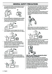 2009-2011 Husqvarna CS2172WH CS2166 Chainsaw Owners Manual, 2009,2010,2011 page 8