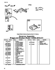 Toro 62925 5.5 hp Lawn Vacuum Parts Catalog, 2001 page 16