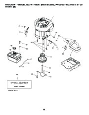 Weed Eater 96041012000 Lawn Tractor Parts List, 2010 page 10