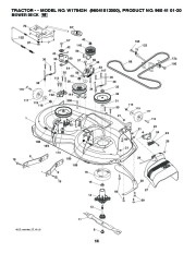 Weed Eater 96041012000 Lawn Tractor Parts List, 2010 page 14