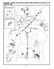 Weed Eater 96041012000 Lawn Tractor Parts List, 2010 page 4