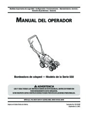 MTD 550 Series Lawn Edger Owners Manual page 17