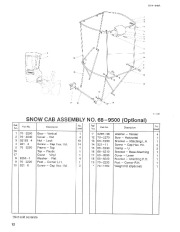 Toro 38580 Toro 828 1132 Power Shift Snowthrower Parts Catalog, 1992 page 12