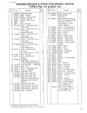 Toro 38580 Toro 828 1132 Power Shift Snowthrower Parts Catalog, 1992 page 15