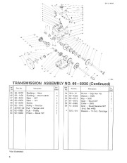 Toro 38580 Toro 828 1132 Power Shift Snowthrower Parts Catalog, 1992 page 6