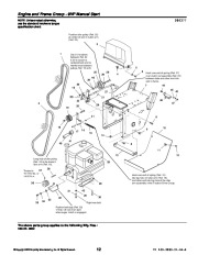 Simplicity 960 9 HP 1694435 1694439 Large Frame Two Stage Snow Blower Owners Manual page 12