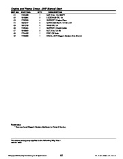 Simplicity 960 9 HP 1694435 1694439 Large Frame Two Stage Snow Blower Owners Manual page 15