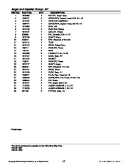 Simplicity 960 9 HP 1694435 1694439 Large Frame Two Stage Snow Blower Owners Manual page 17