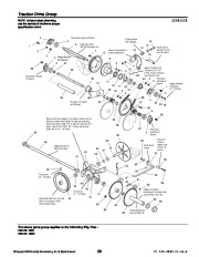 Simplicity 960 9 HP 1694435 1694439 Large Frame Two Stage Snow Blower Owners Manual page 20