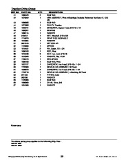 Simplicity 960 9 HP 1694435 1694439 Large Frame Two Stage Snow Blower Owners Manual page 23