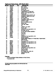 Simplicity 960 9 HP 1694435 1694439 Large Frame Two Stage Snow Blower Owners Manual page 9