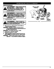 MTD Troy-Bilt TBE515 4 Cycle Lawn Edger Lawn Mower Owners Manual page 23