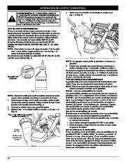 MTD Troy-Bilt TBE515 4 Cycle Lawn Edger Lawn Mower Owners Manual page 38