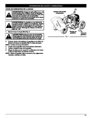 MTD Troy-Bilt TBE515 4 Cycle Lawn Edger Lawn Mower Owners Manual page 39