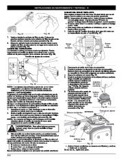 MTD Troy-Bilt TBE515 4 Cycle Lawn Edger Lawn Mower Owners Manual page 44