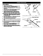 MTD Troy-Bilt TBE515 4 Cycle Lawn Edger Lawn Mower Owners Manual page 5