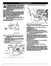 MTD Troy-Bilt TBE515 4 Cycle Lawn Edger Lawn Mower Owners Manual page 6