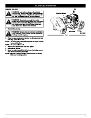 MTD Troy-Bilt TBE515 4 Cycle Lawn Edger Lawn Mower Owners Manual page 7