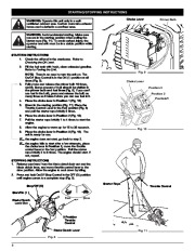 MTD Troy-Bilt TBE515 4 Cycle Lawn Edger Lawn Mower Owners Manual page 8