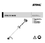 STIHL FS 100 RX Trimmer Owners Manual page 1