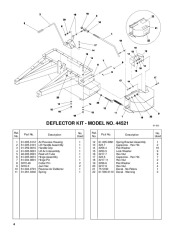 Toro 44520 Debris Blower 2613 Parts Catalog, 1999 page 4