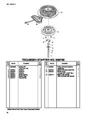 Toro 38559 Toro 1028 Power Shift Snowthrower Parts Catalog, 1999 page 18