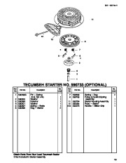 Toro 38559 Toro 1028 Power Shift Snowthrower Parts Catalog, 1999 page 19