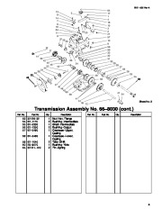 Toro 38559 Toro 1028 Power Shift Snowthrower Parts Catalog, 1999 page 7