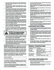 Husqvarna 8024ST Snow Blower Owners Manual, 2002,2003,2004,2005,2006,2007,2008,2009 page 3