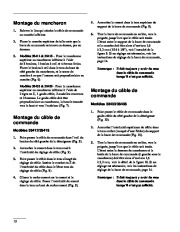 Toro 38412, 38418, 38433, 38438 Manuel des Propriétaires, 1999 page 18