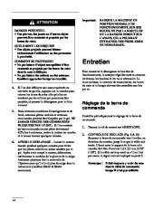 Toro 38412, 38418, 38433, 38438 Manuel des Propriétaires, 1999 page 22