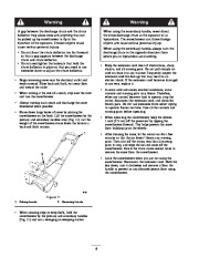 Toro 38025 1800 Power Curve Snowthrower Owners Manual, 2003, 2004, 2005, 2006, 2007, 2008, 2009 page 8