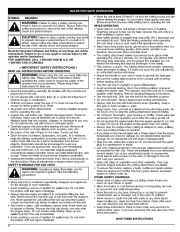 MTD Troy-Bilt TB525CS TB575SS Trimmer Lawn Mower Owners Manual page 2