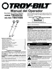 MTD Troy-Bilt TB525CS TB575SS Trimmer Lawn Mower Owners Manual page 31