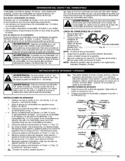 MTD Troy-Bilt TB525CS TB575SS Trimmer Lawn Mower Owners Manual page 35