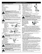 MTD Troy-Bilt TB525CS TB575SS Trimmer Lawn Mower Owners Manual page 36