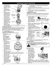 MTD Troy-Bilt TB525CS TB575SS Trimmer Lawn Mower Owners Manual page 8