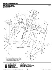 Simplicity 860 970 1180 8 9 11 HP 1693650 51 63 84 75 42 52 56 Large Frame Snow Blower Owners Manual page 14