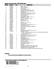 Simplicity 860 970 1180 8 9 11 HP 1693650 51 63 84 75 42 52 56 Large Frame Snow Blower Owners Manual page 25