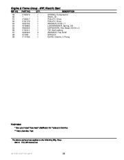 Simplicity 860 970 1180 8 9 11 HP 1693650 51 63 84 75 42 52 56 Large Frame Snow Blower Owners Manual page 39