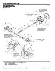 Simplicity 860 970 1180 8 9 11 HP 1693650 51 63 84 75 42 52 56 Large Frame Snow Blower Owners Manual page 50
