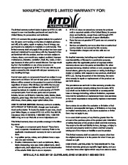 MTD 31AE640F352 Snow Blower Owners Manual page 24