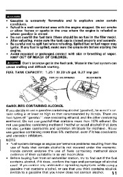 Honda HS521 Snow Blower Owners Manual page 12