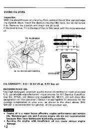 Honda HS521 Snow Blower Owners Manual page 13