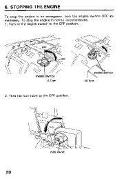 Honda HS521 Snow Blower Owners Manual page 21