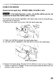 Honda HS521 Snow Blower Owners Manual page 26