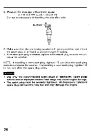 Honda HS521 Snow Blower Owners Manual page 27