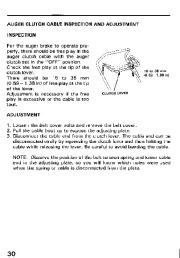 Honda HS521 Snow Blower Owners Manual page 31