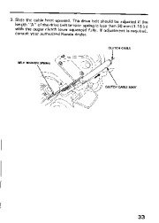 Honda HS521 Snow Blower Owners Manual page 34