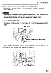 Honda HS521 Snow Blower Owners Manual page 36